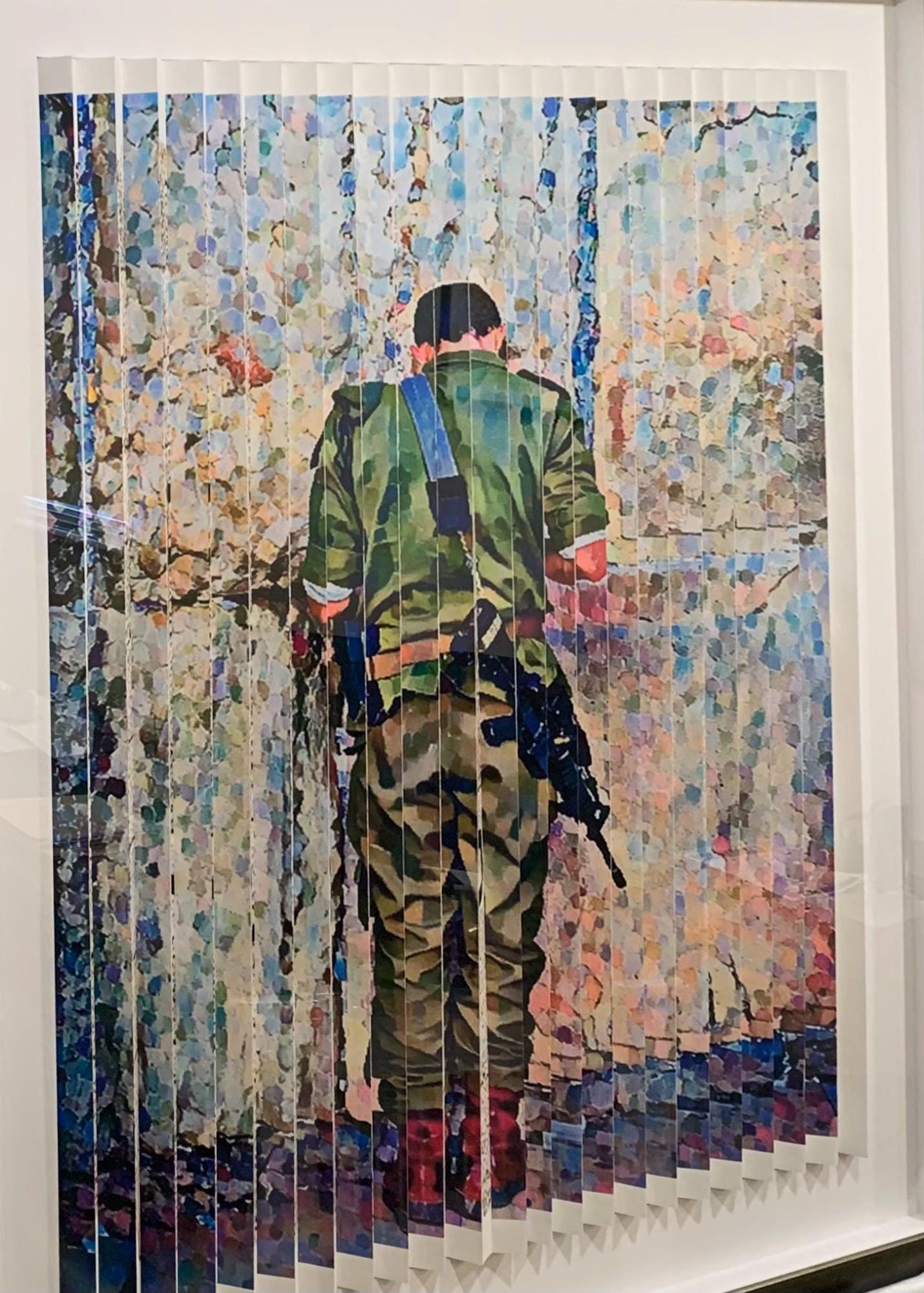 Shem Tov "Praying at the Wall" 3D Wall Sculpture Hand Signed Custom Framed COA Three Sizes