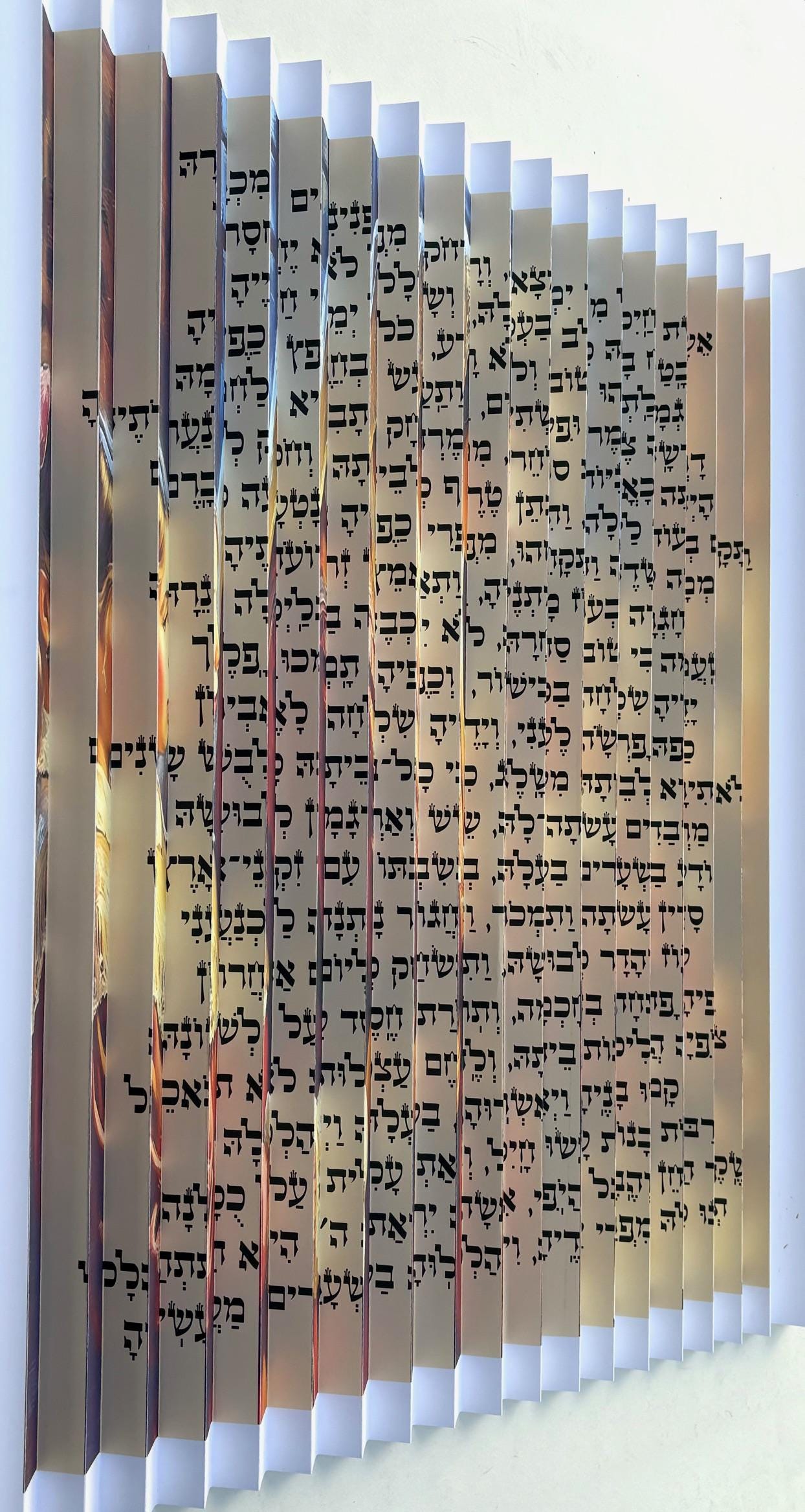 Eshet Chayil - Woman of Valor 3D Wall Sculpture