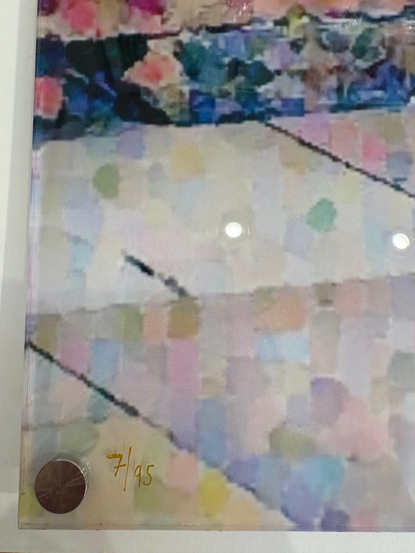 Wailing at the Western Wall on Acrylic