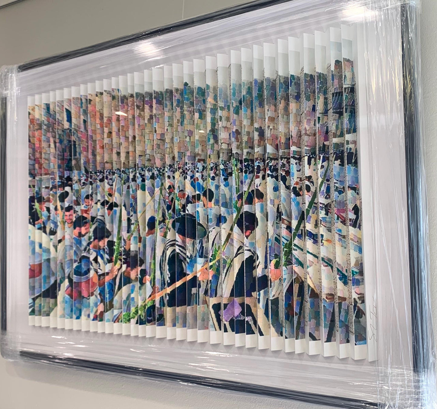 Sukkot Pilgrims 3D Wall Sculpture