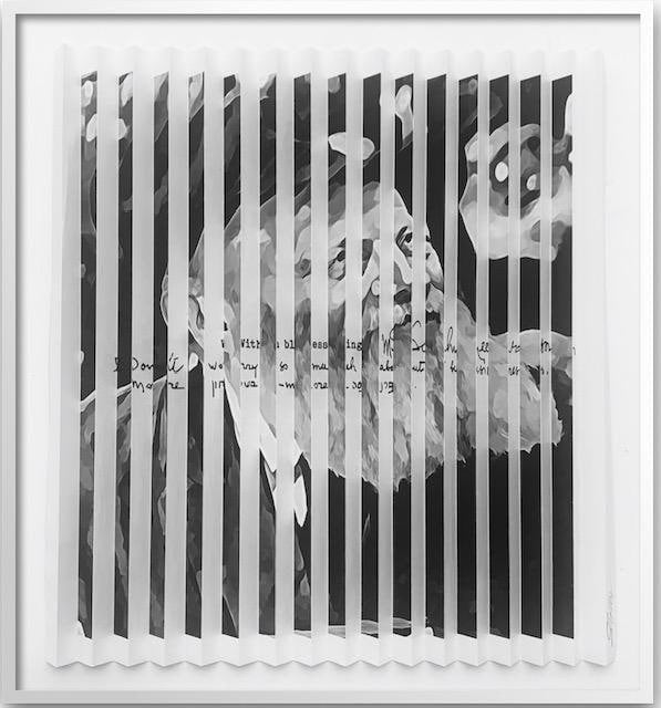 Shem Tov "Don't Worry So Much - The Lubavitcher Rebbe" 3D Wall Sculpture Hand Signed Custom Framed COA Three Size Options