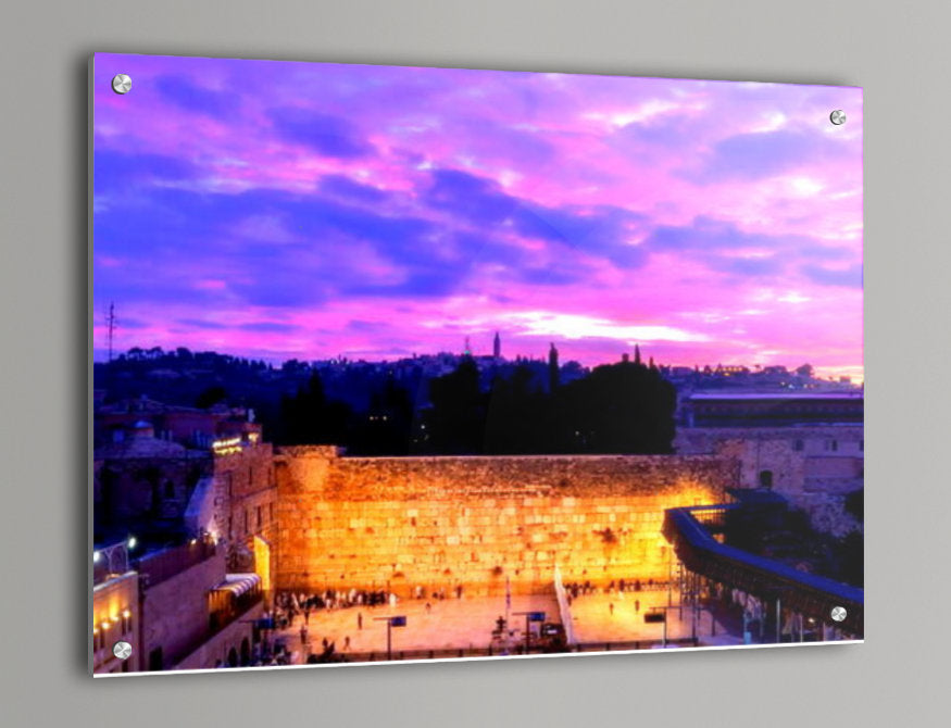 Modeh Ani - Thanking Hashem for the New Day, Limited Edition on Acrylic