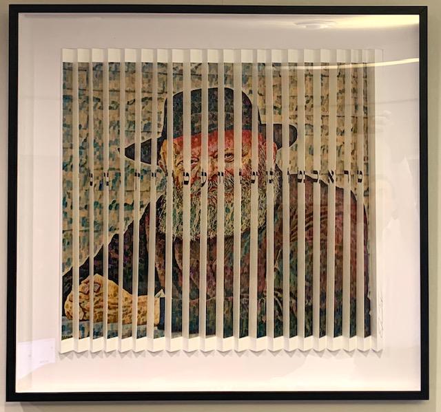 The Lubavitcher Rebbe - Think Good and it Will Be Good 3D Wall Sculpture