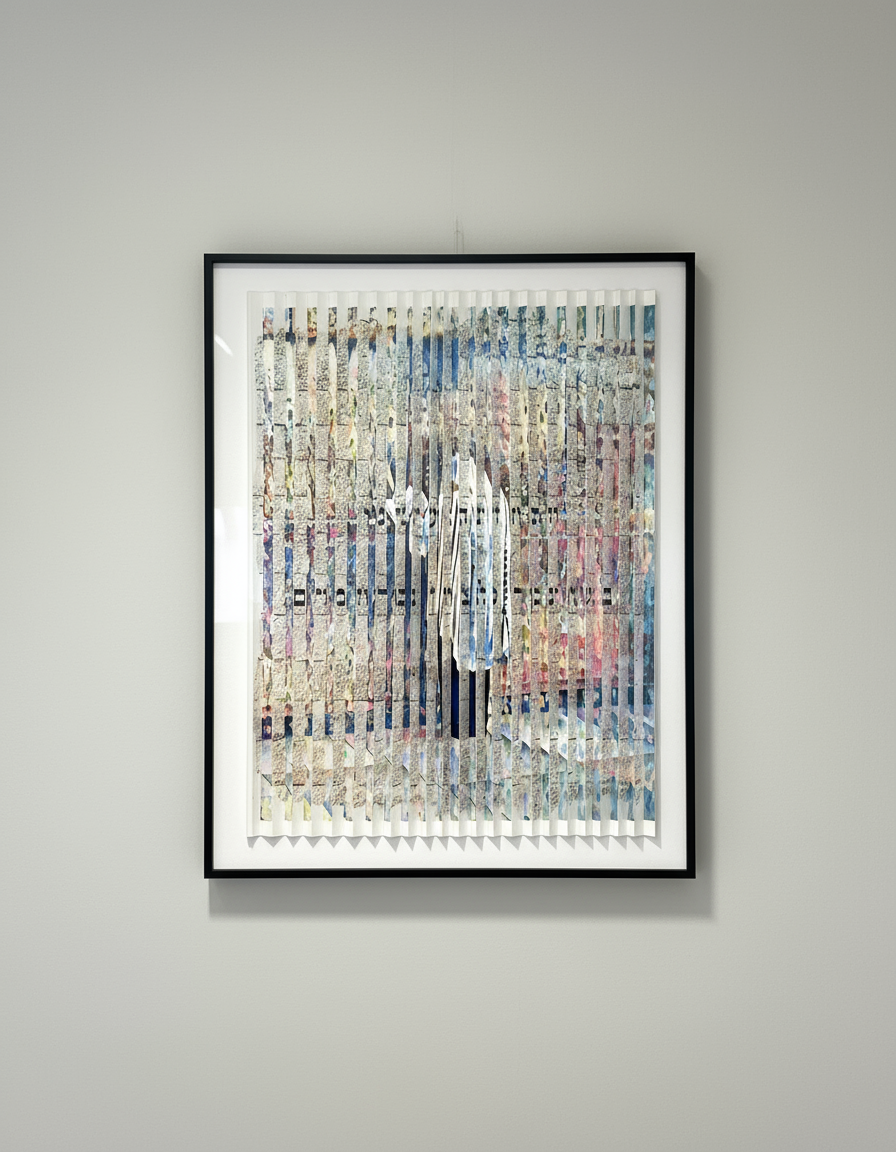 Wailing at the Western Wall 3D Wall Sculpture