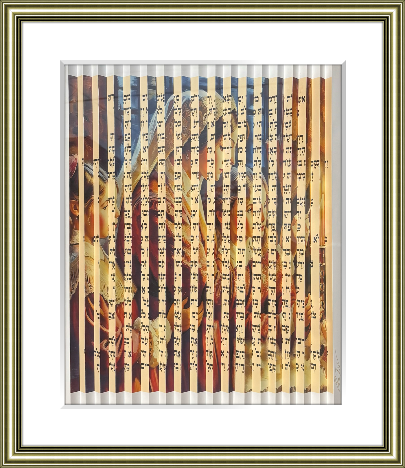 Eshet Chayil - Woman of Valor 3D Wall Sculpture