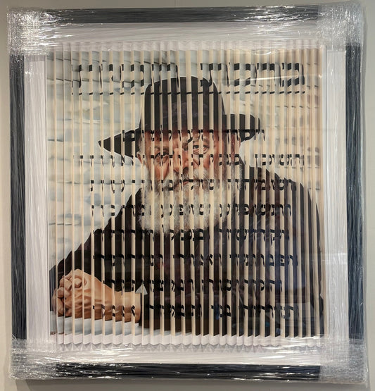 The Lubavitcher Rebbe - Birkat Habayit, Blessing of the Home 3D Wall Sculpture