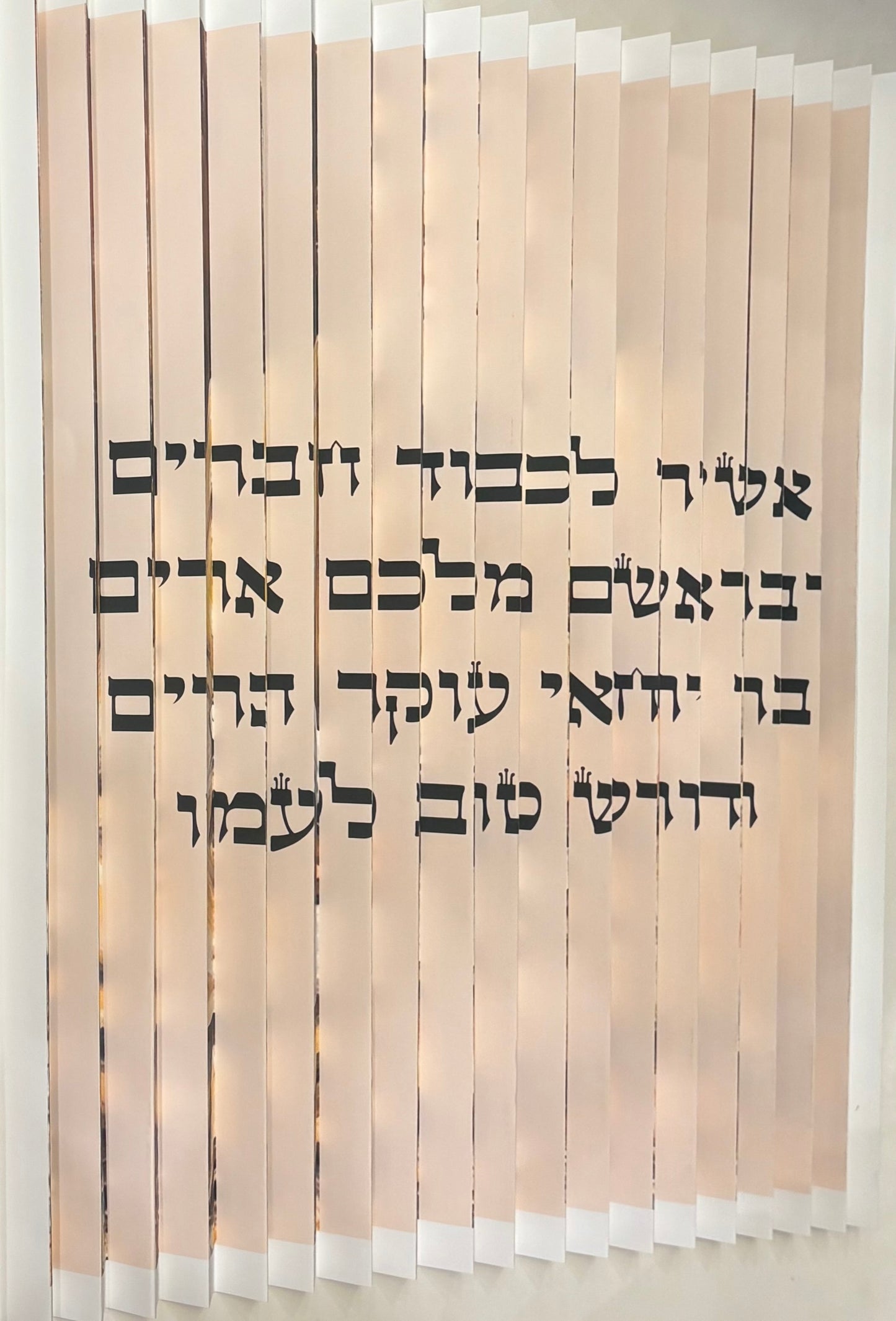 Abir Yaakov - Rav Yaakov Abuchatzera 3D Wall Sculpture