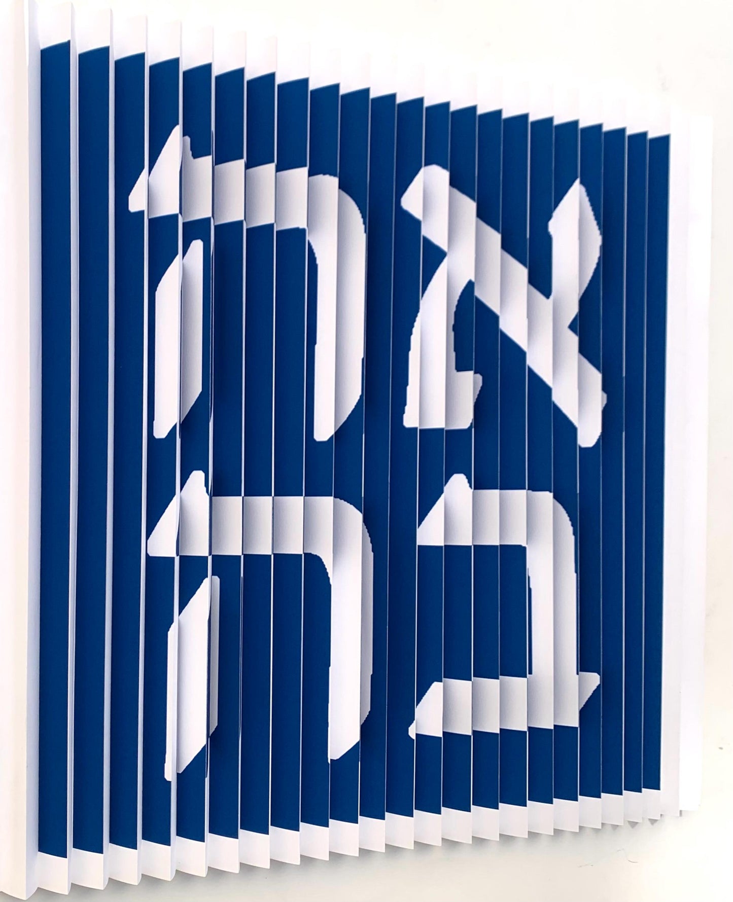 Ahava - Love - The Shape of Love 3D Wall Sculpture