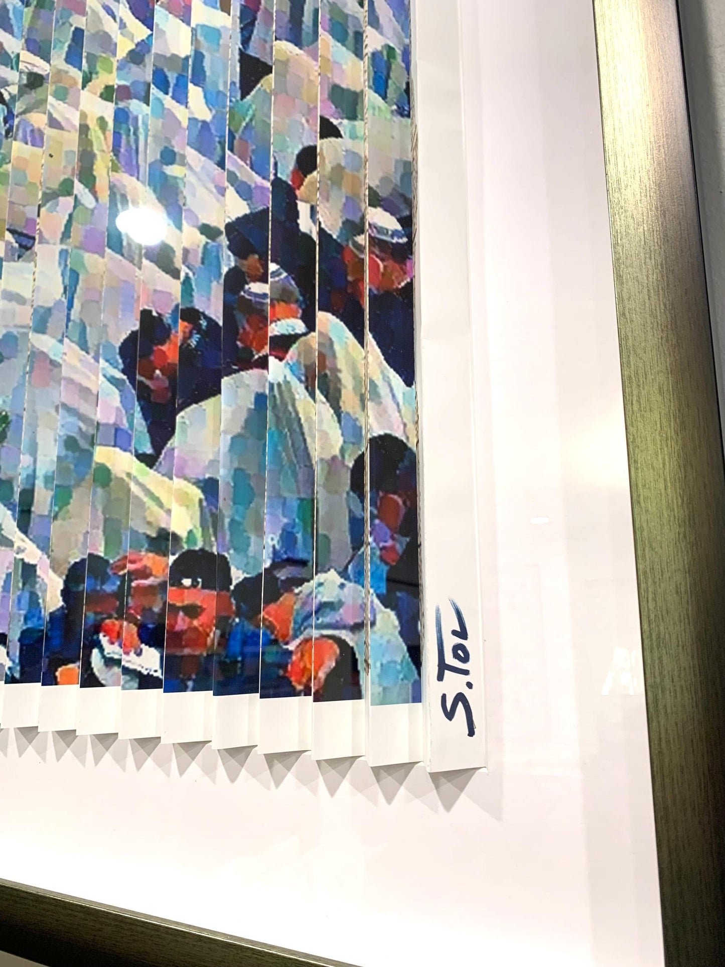 Birkat Kohanim - The Kohen's Bessing 3D Wall Sculpture