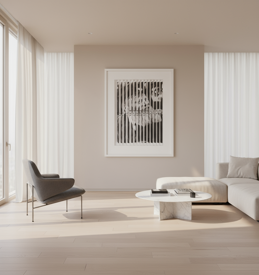 The Lubavitcher Rebbe - Don't Worry So Much 3D Wall Sculpture