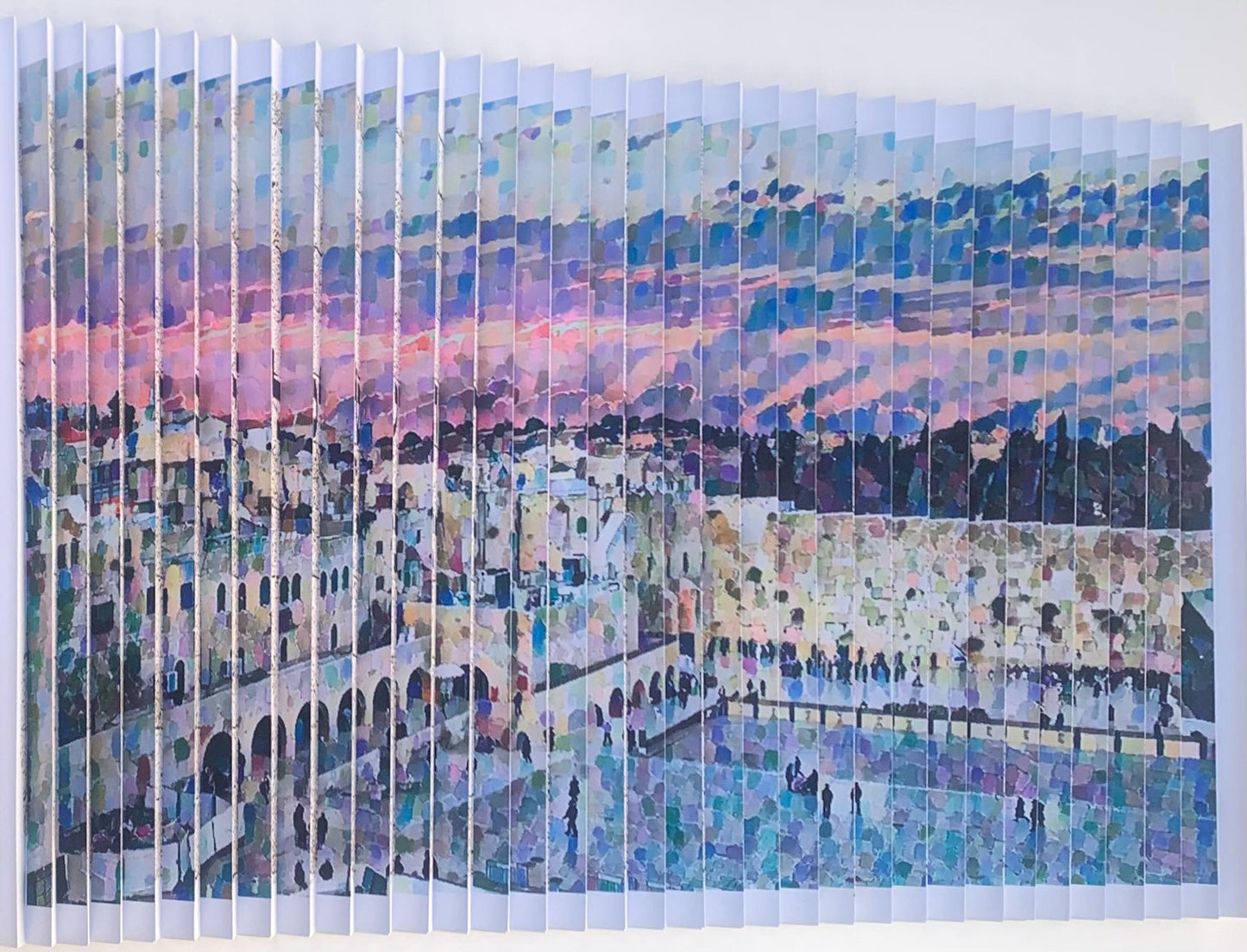 Jerusalem Mount - Never Forget 3D Wall Sculpture
