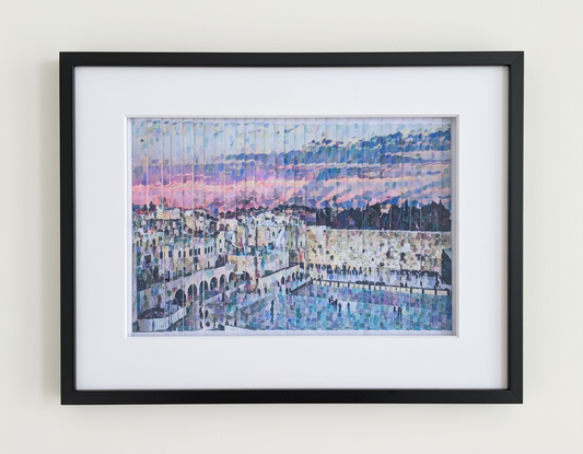 Jerusalem Mount - Never Forget 3D Wall Sculpture