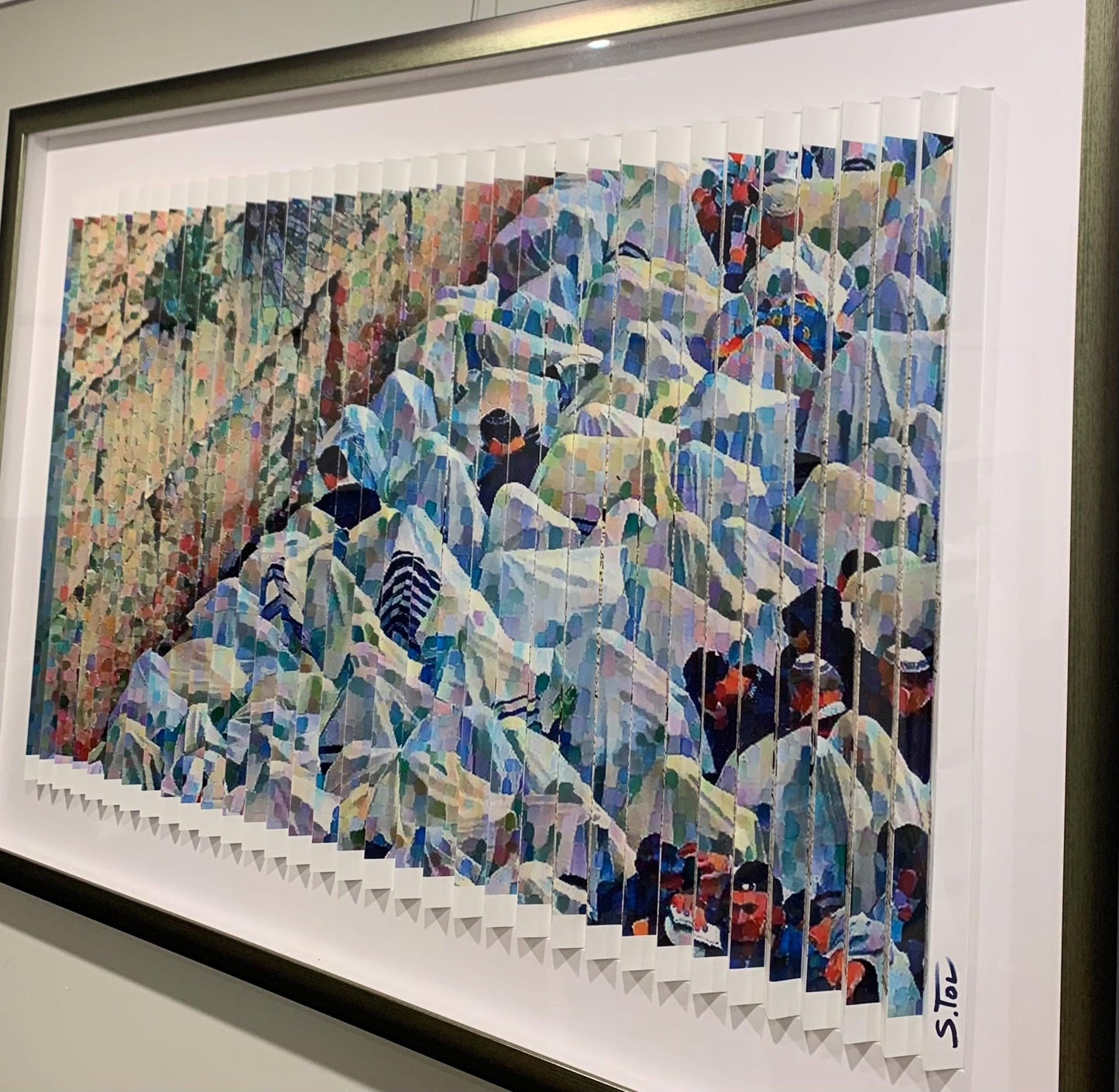 Birkat Kohanim - The Kohen's Bessing 3D Wall Sculpture