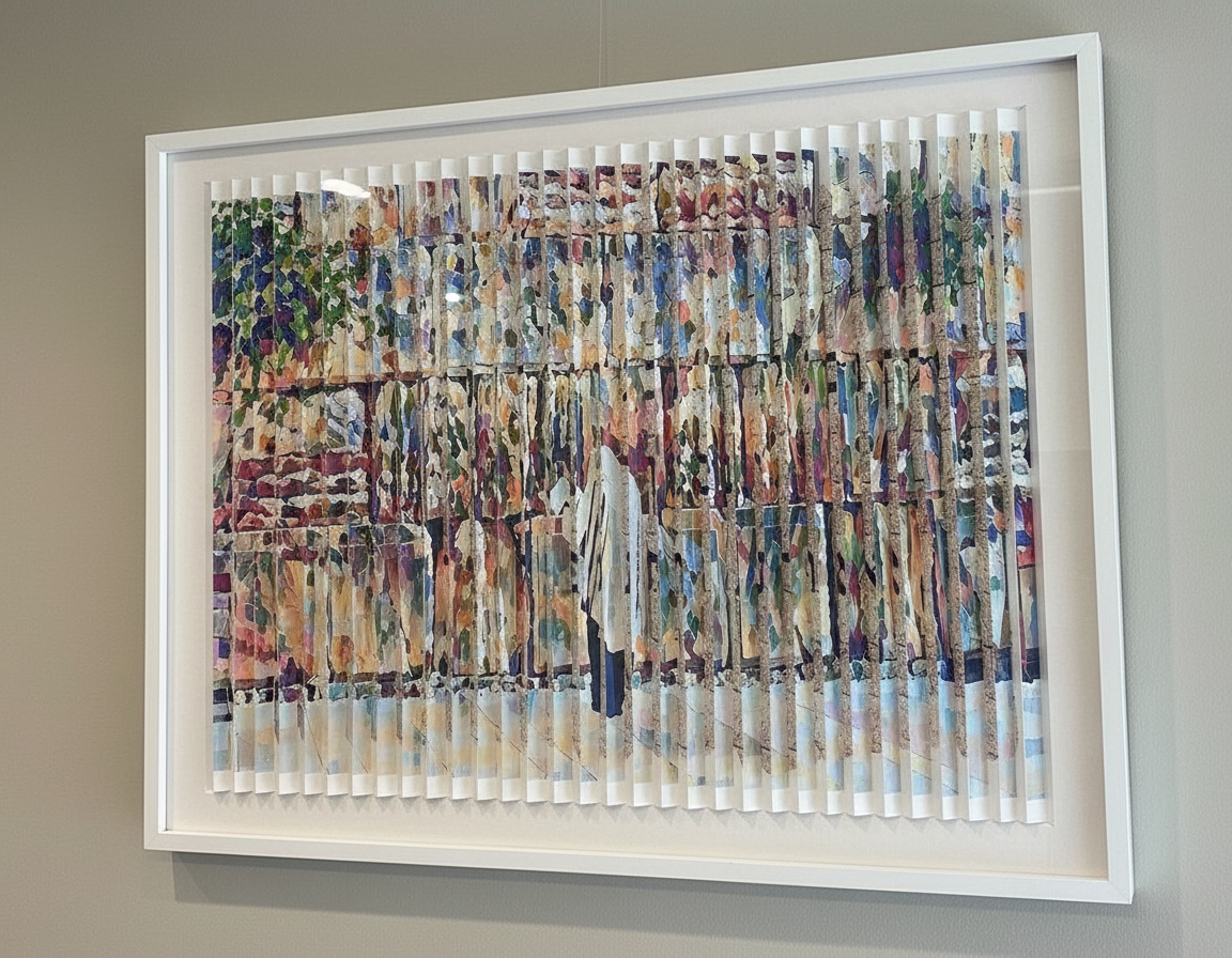 Wailing at the Wall - A Whispered Prayer 3D Wall Sculpture